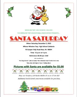 Santa Saturday- Presented by HSA 